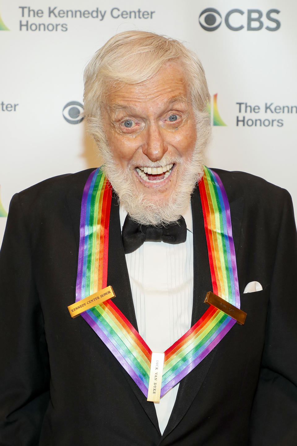 Closeup of Dick Van Dyke