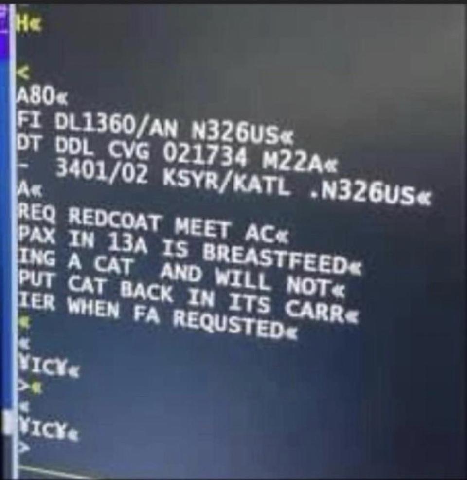 空服員求救訊息在網路瘋傳。（圖／翻攝自推特）
