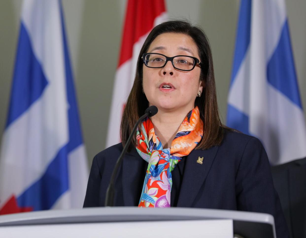 Dr. Eileen de Villa, Toronto's medical officer of health, announced in a YouTube video on Tuesday that she will resign from her position effective Dec. 31, 2024. (Michael Wilson/CBC - image credit)