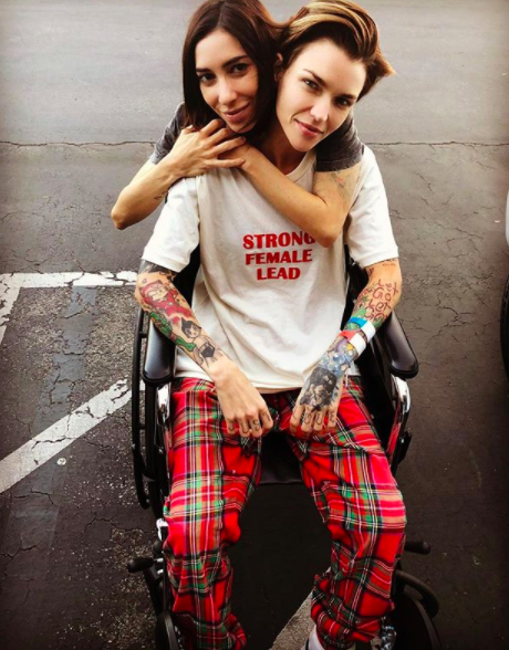 After two years together, the pair have confirmed their split. Photo: Instagram/rubyrose