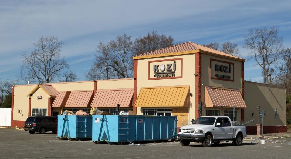 Future home of McAlister’s Deli and AFU Urgent Care at 1315 East Dixon Blvd. in Shelby Friday afternoon, Dec. 8, 2023.