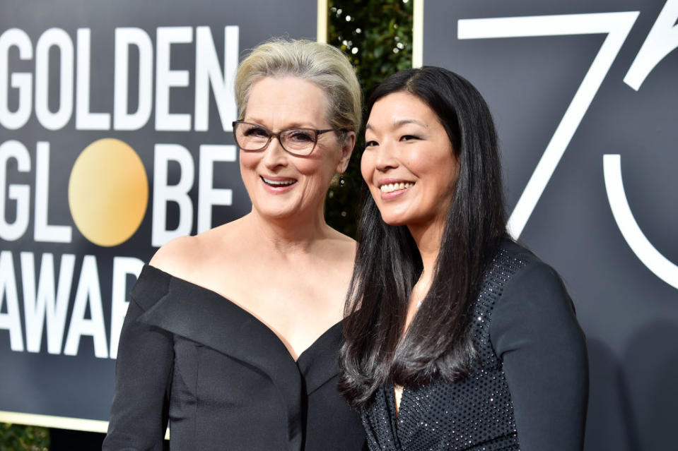 Meryl Streep brought activist Ai-jen Poo to the ceremony