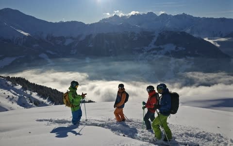 SKI LESSON - Credit: warren smith ski academy
