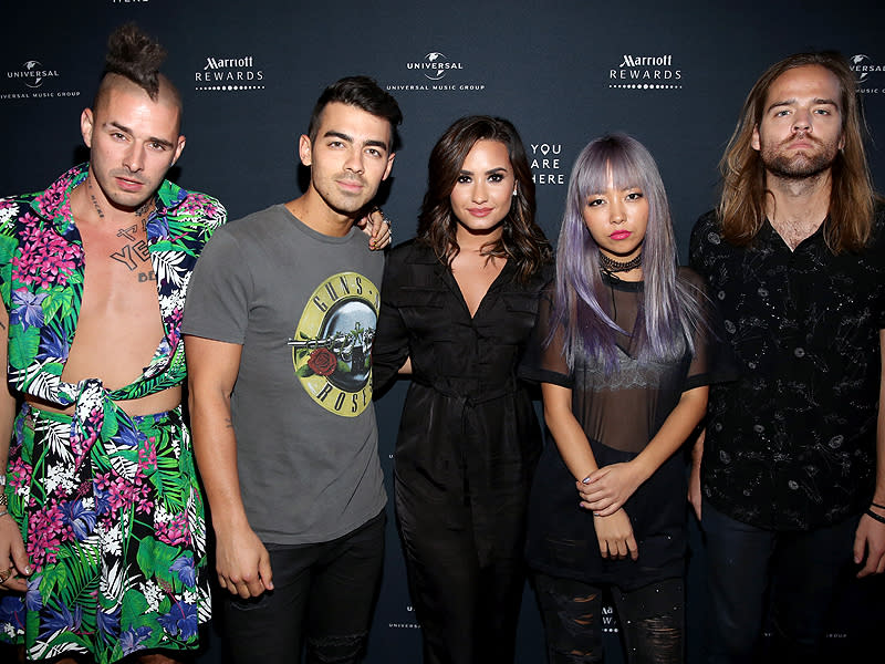Demi Lovato on Her Unbreakable Bond with the Jonas Brothers: 'It's Great to Have Friends Who Are Supportive'| Demi Lovato, Joe Jonas, Jonas Brothers, Nick Jonas