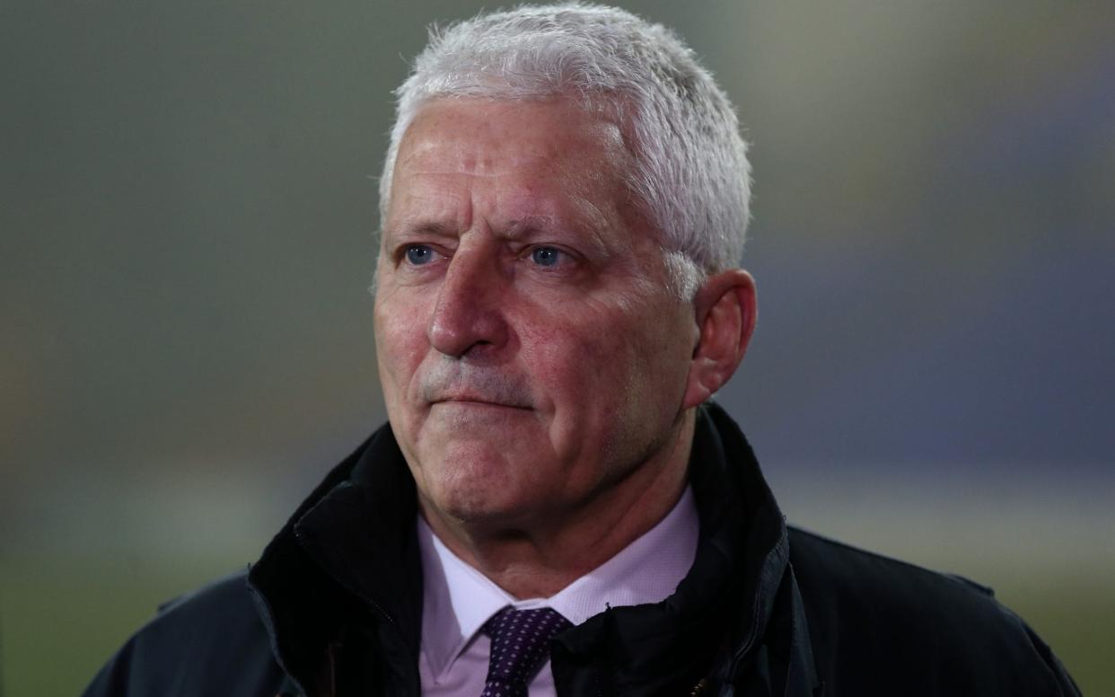 Mark Palios, chairman of Tranmere Rovers looks on during the FA Cup Third Round - Getty Images