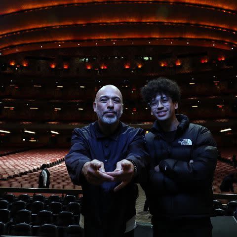 <p>Jo Koy Instagram</p> Jo Koy and his son Joseph Herbert Jr.