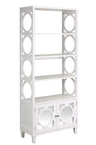 Ravenna Home Springdale Modern 4-Tier Bookshelf (Amazon / Amazon)