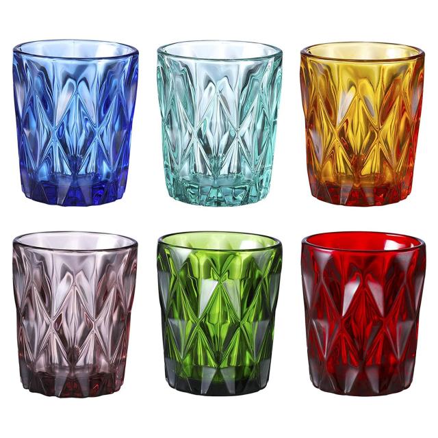 MITBAK 13- OZ Colored Highball Glasses (Set of 6)