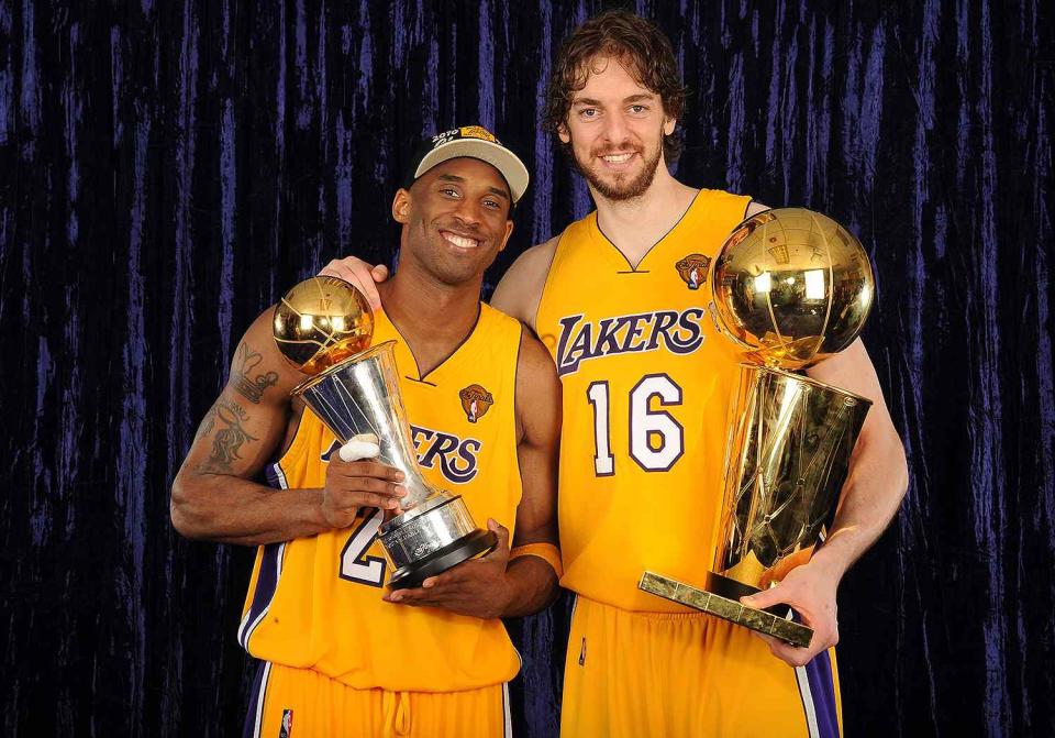 Kobe Bryant and Pau Gasol