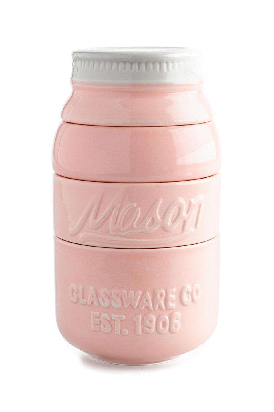 Mason Jar Ceramic Measuring Cups