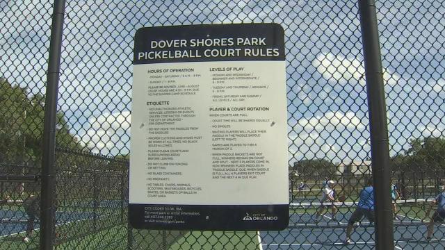 6 new pickleball courts open in Orlando