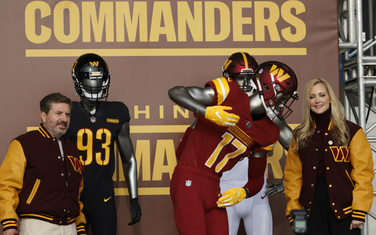 Commanders named as the top team that should 'update their uniforms