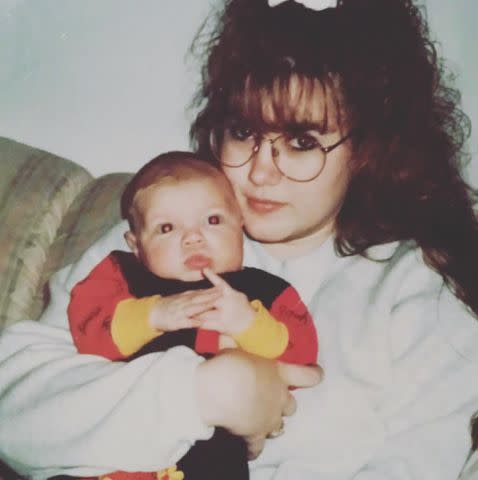 <p>Matt Rife Instagram</p> Matt Rife and his mom April Rife.