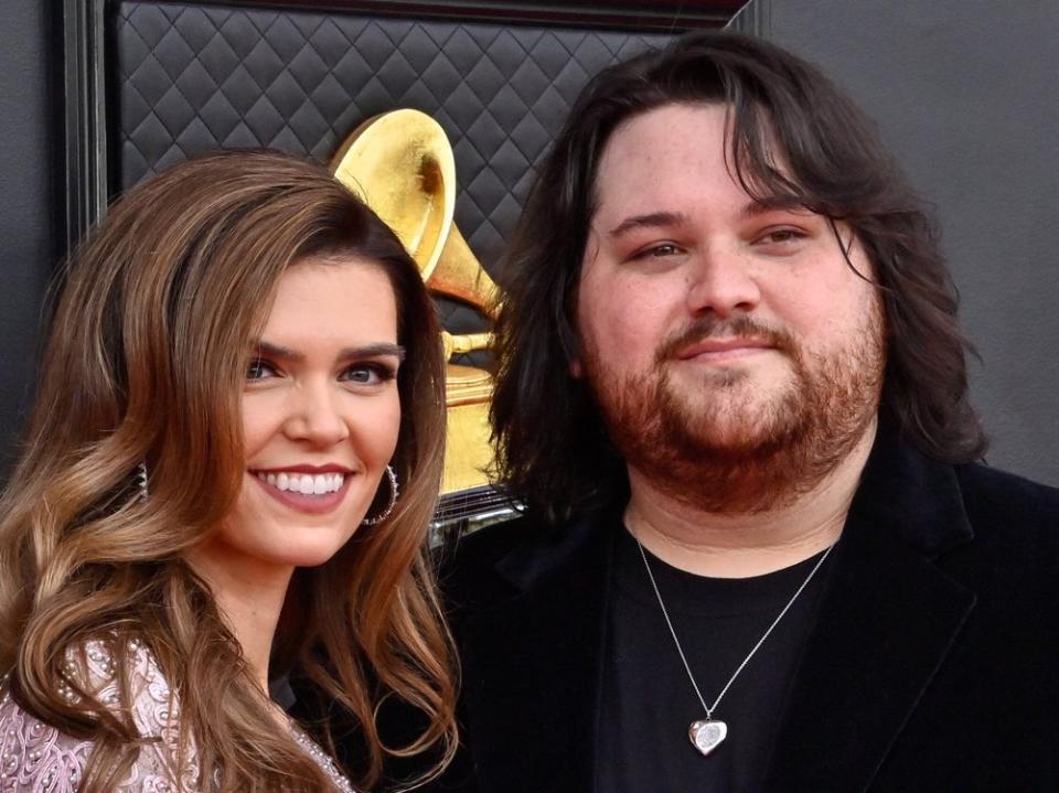 Andraia Allsop und Wolfgang Van Halen bei den Grammy Awards im April 2022. (Bild: imago images/UPI Photo)