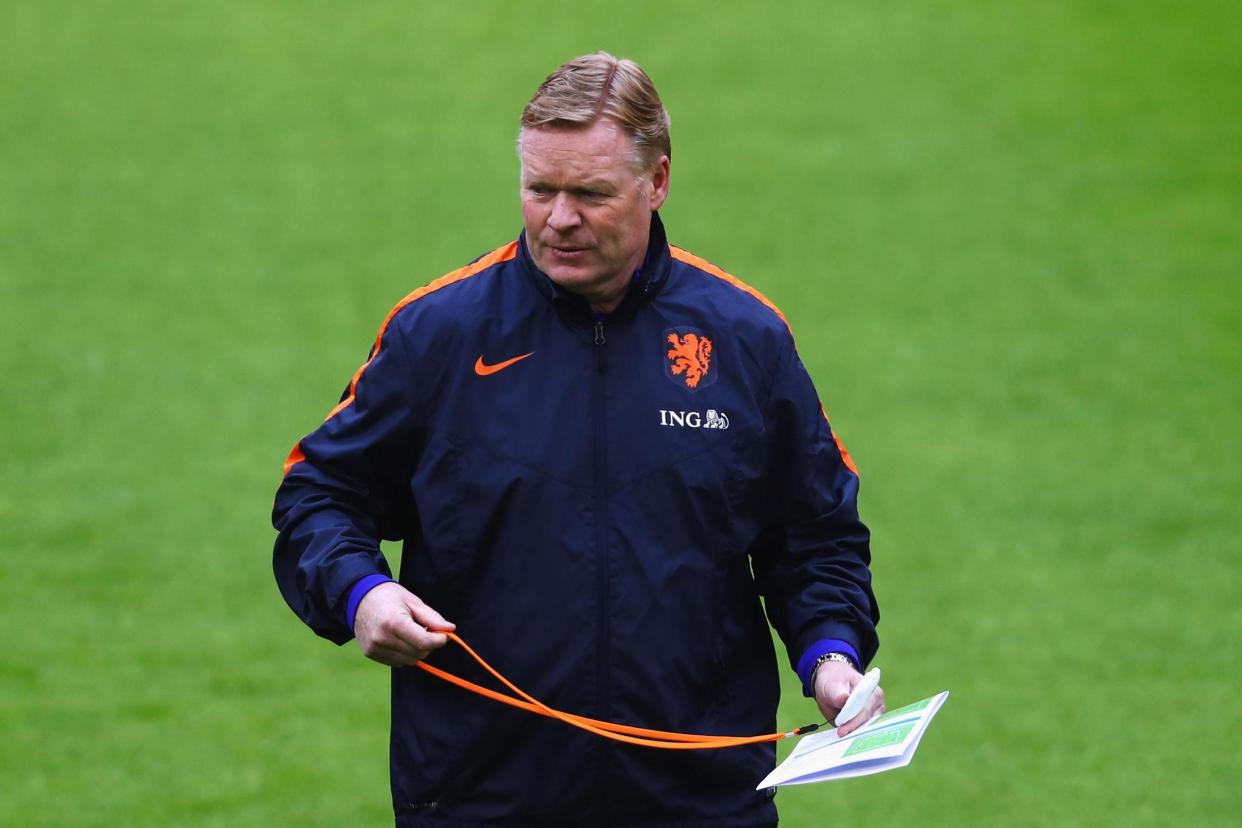 'Dream appointment': Koeman will take charge of the Netherlands for the first time against England: Getty Images