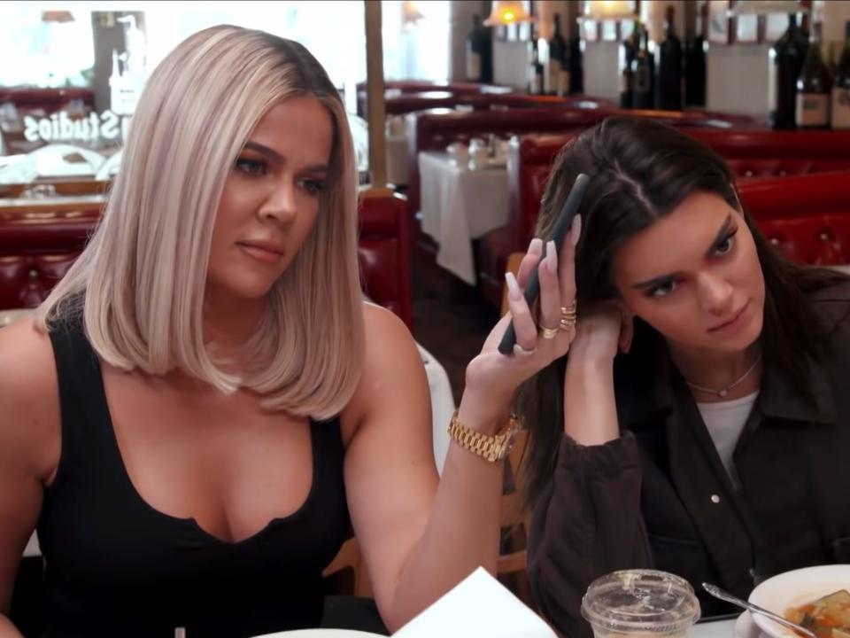 khloe kardashian kendall jenner