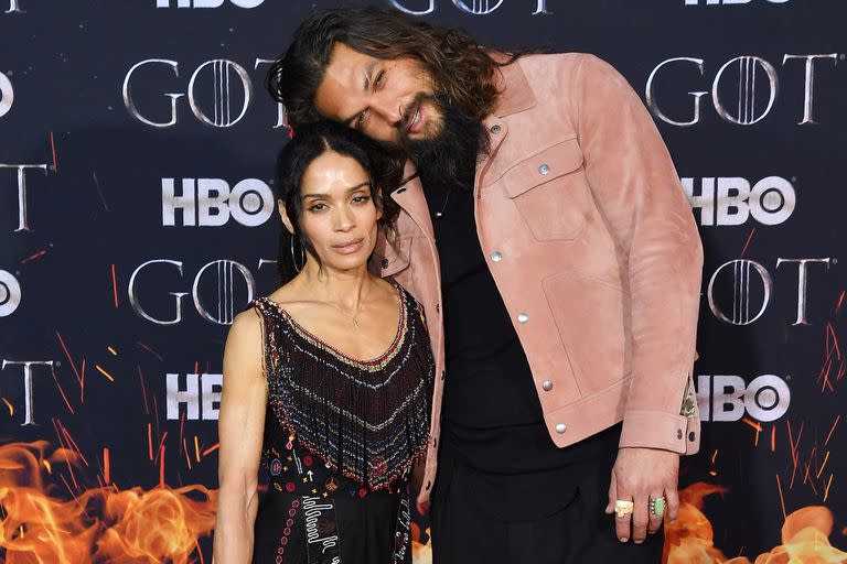 Jason Momoa y Lisa Bonet