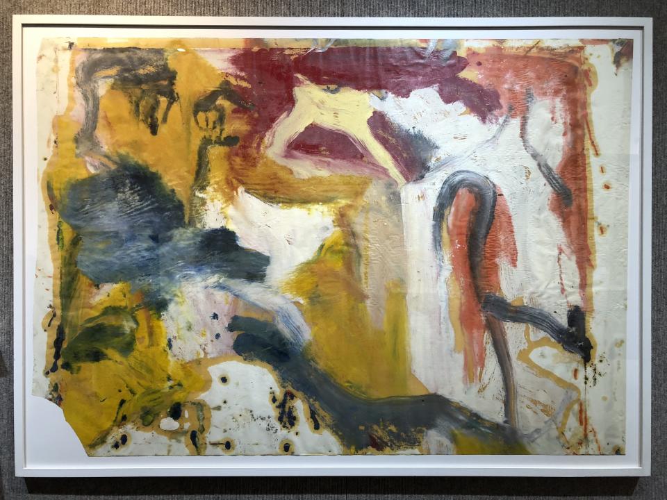 De Kooning was known to rip the paper he painted on, another thing that tipped Castagna off