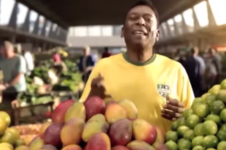 Pelé fue contratado por una institución relacionada con el agro para impulsar al sector