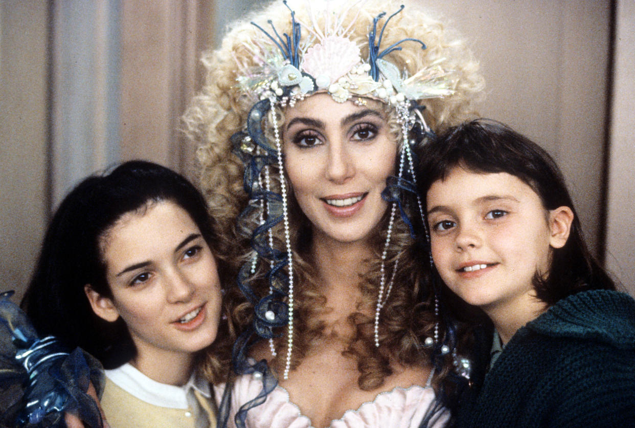 Winona Ryder, Christina Ricci, Cher In 'Mermaids' (MGM via Getty Images)