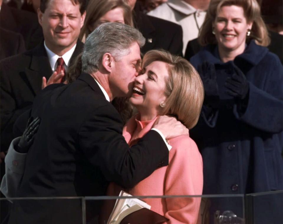 Los momentos más dulces de Hillary y Bill Clinton