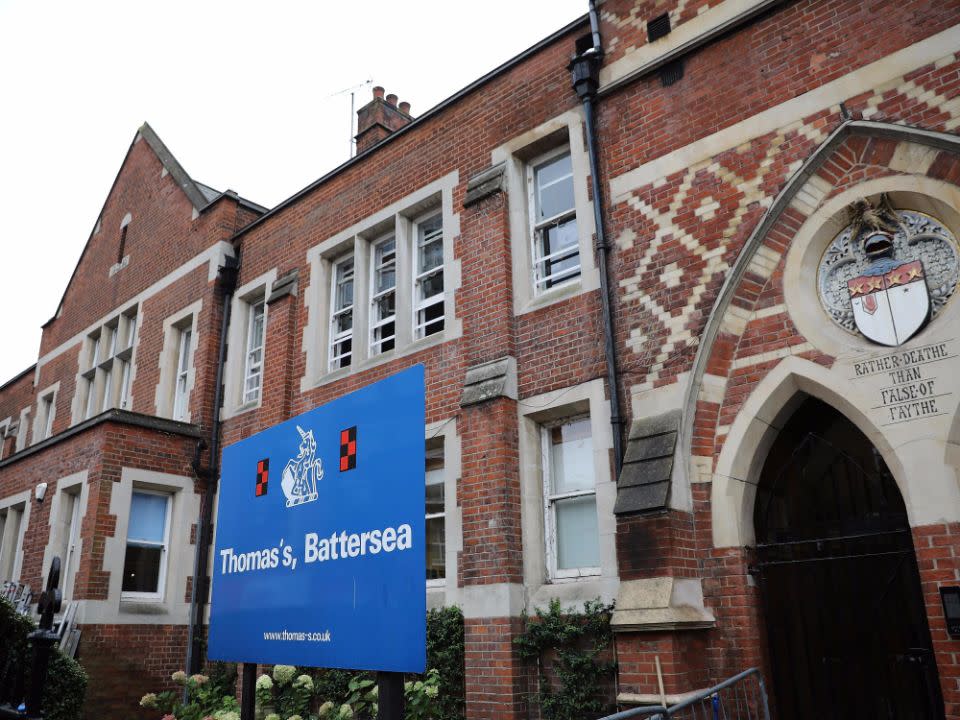 St Thomas's Battersea is George's new school. Source: Getty