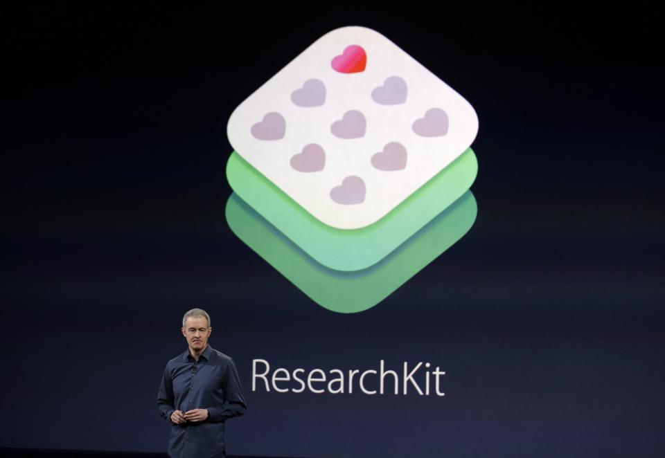 Apple's Research Kit is unveiled (AP)