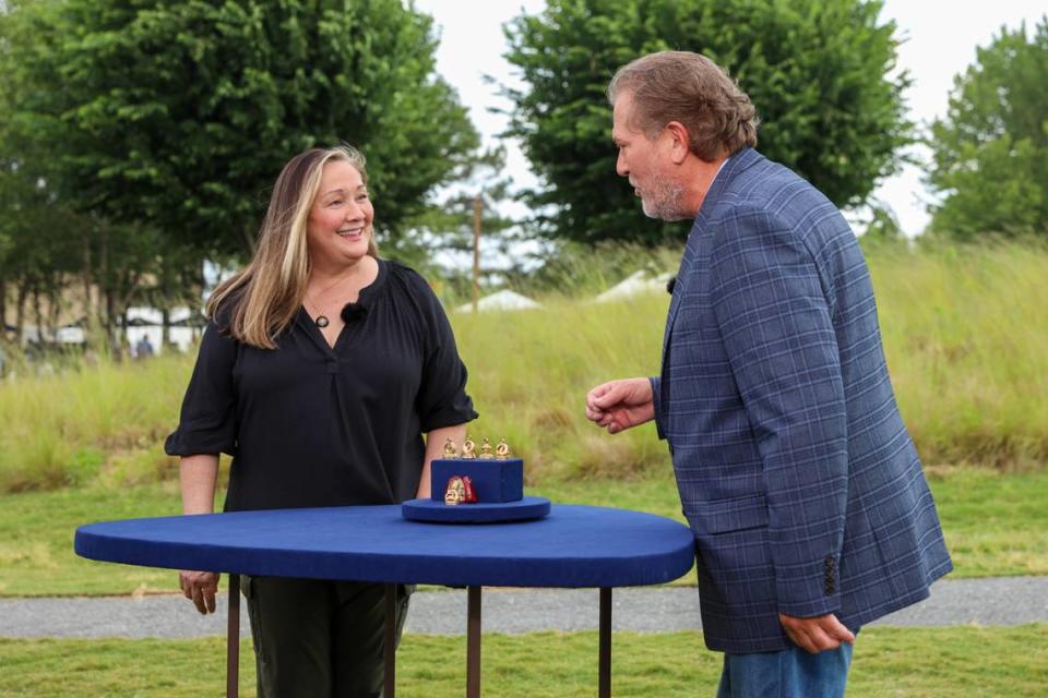 The hit PBS series Antiques Roadshow stopped at the North Carolina Museum of Art in Raleigh, NC on May 16, 2023 as part of their season 28 summer tour. Featured here is a collection of five European musical watch fobs.