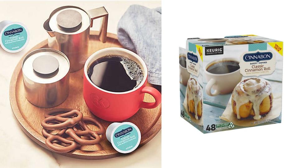 These Cinnabon K-Cups can be yours for as low as 42 cents a cup!