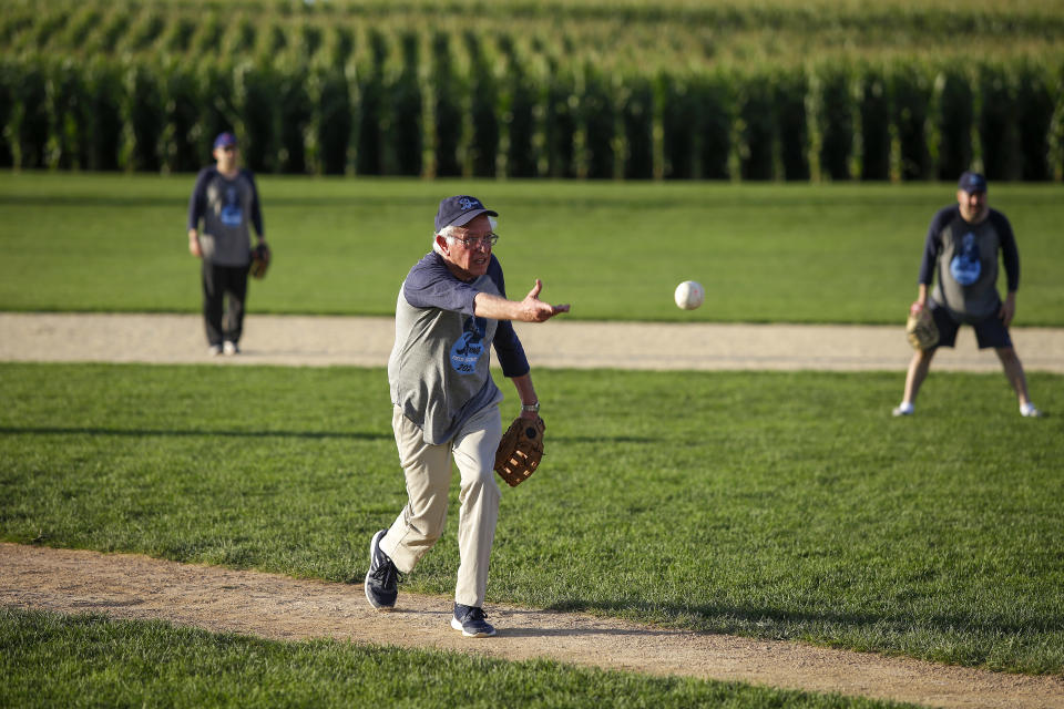 Presidential candidate Bernie Sanders has been vocal about his disapproval of MLB's plan for 42 Minor League Baseball teams. (Joshua Lott/Getty Images)