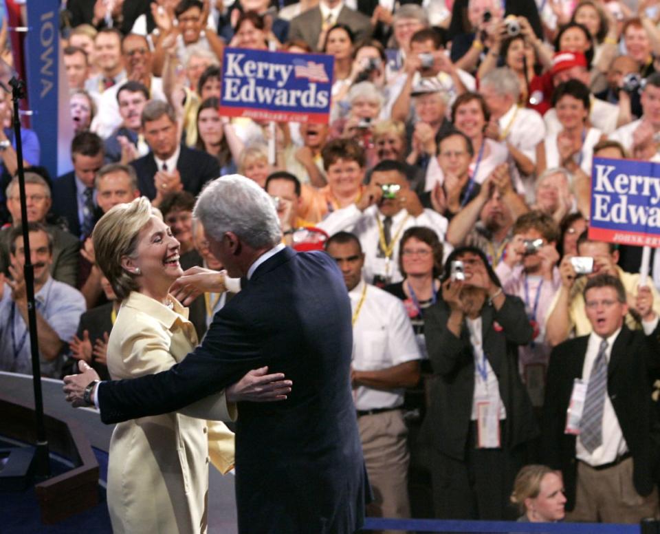 Sen. Hillary Clinton at the 2004 Democratic National Convention