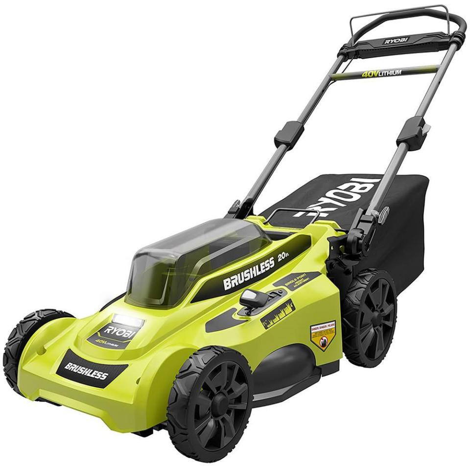 1) The Best Electric Lawn Mower for Most Lawns