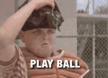 Ham in "The Sandlot" saying "play ball"