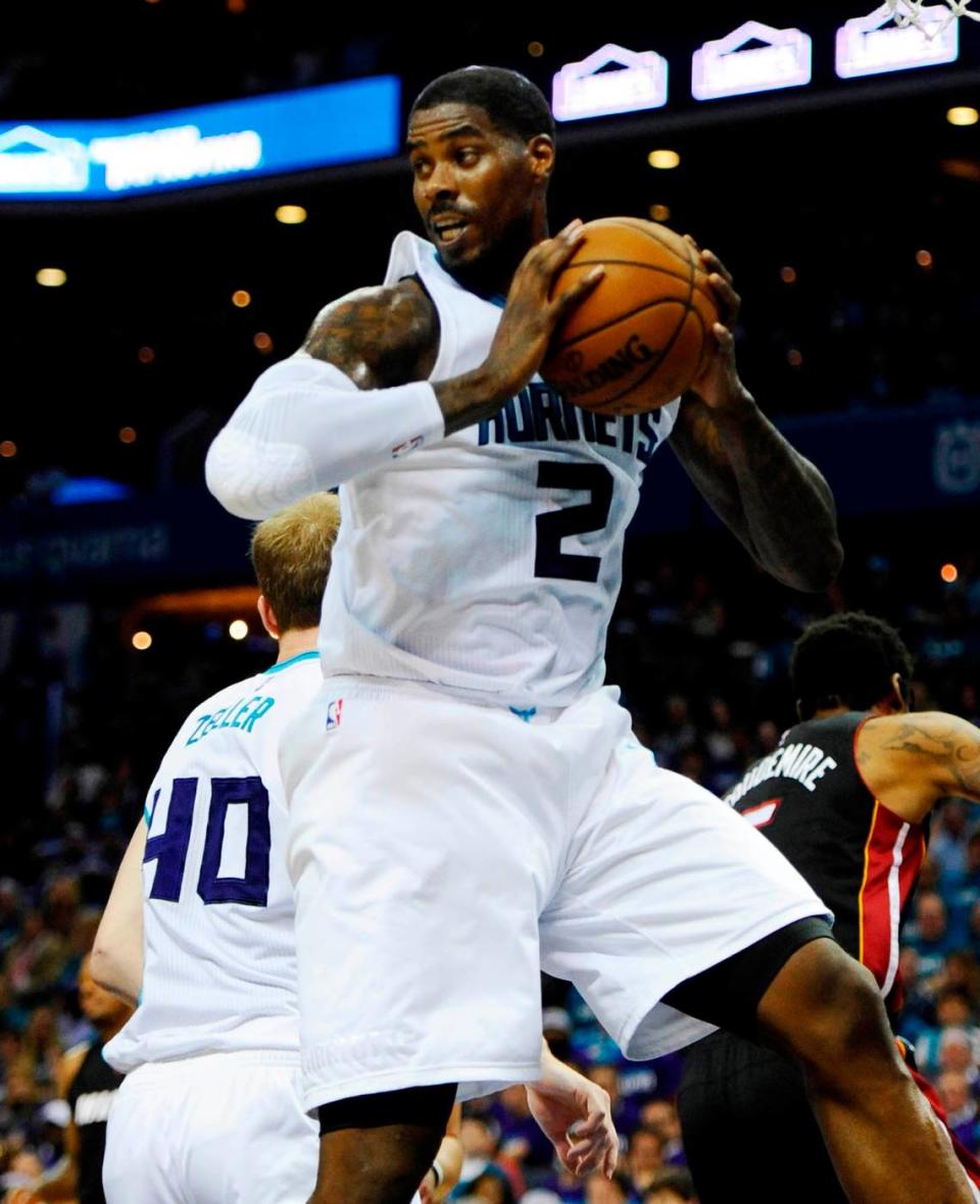 Charlotte Hornets forward Marvin Williams ranks high among several all-time Hornets statistical lists.