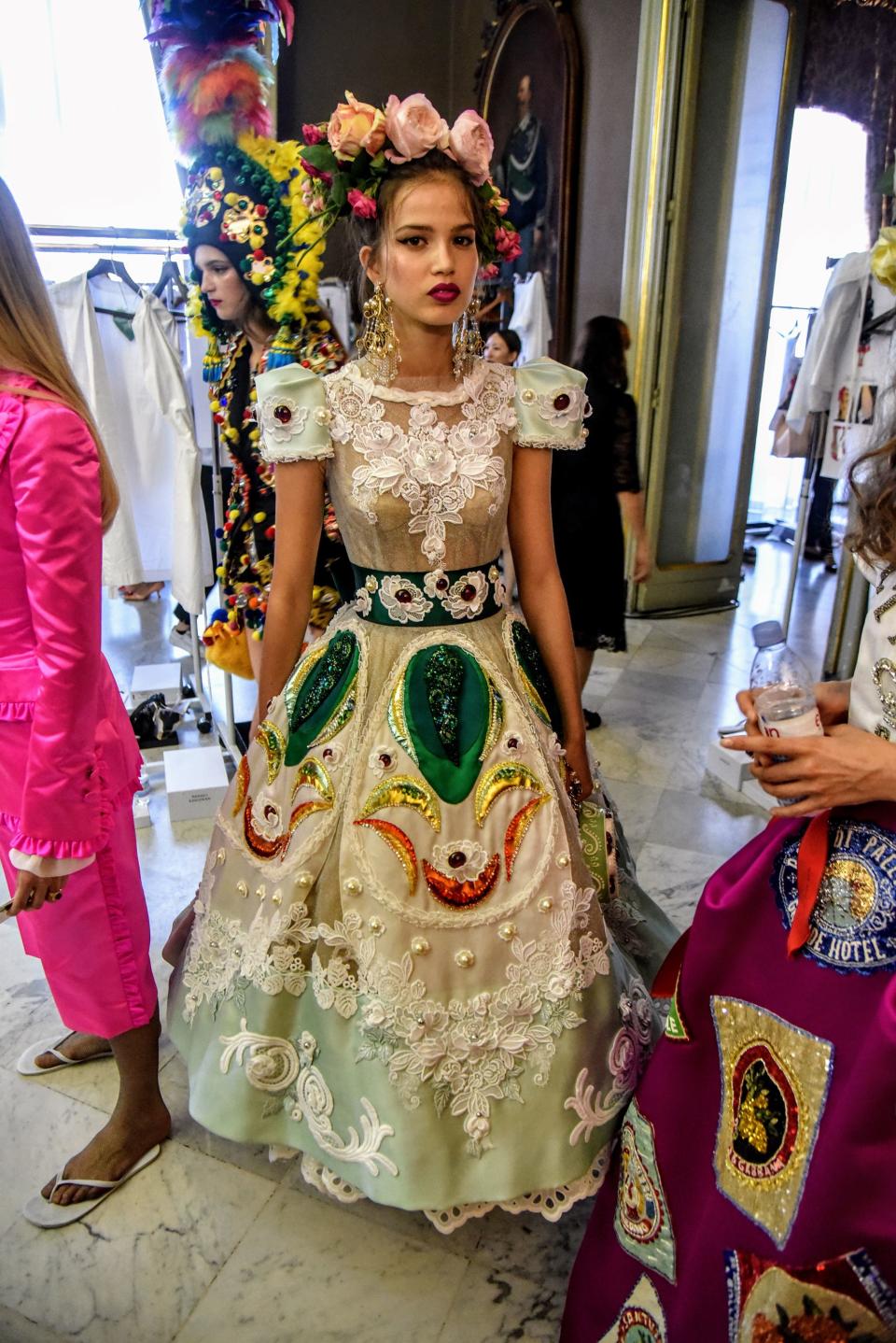 “With its skyline and its energy, New York City is definitely our inspiration,” say Domenico Dolce and Stefano Gabbana of their upcoming Alta Moda show.