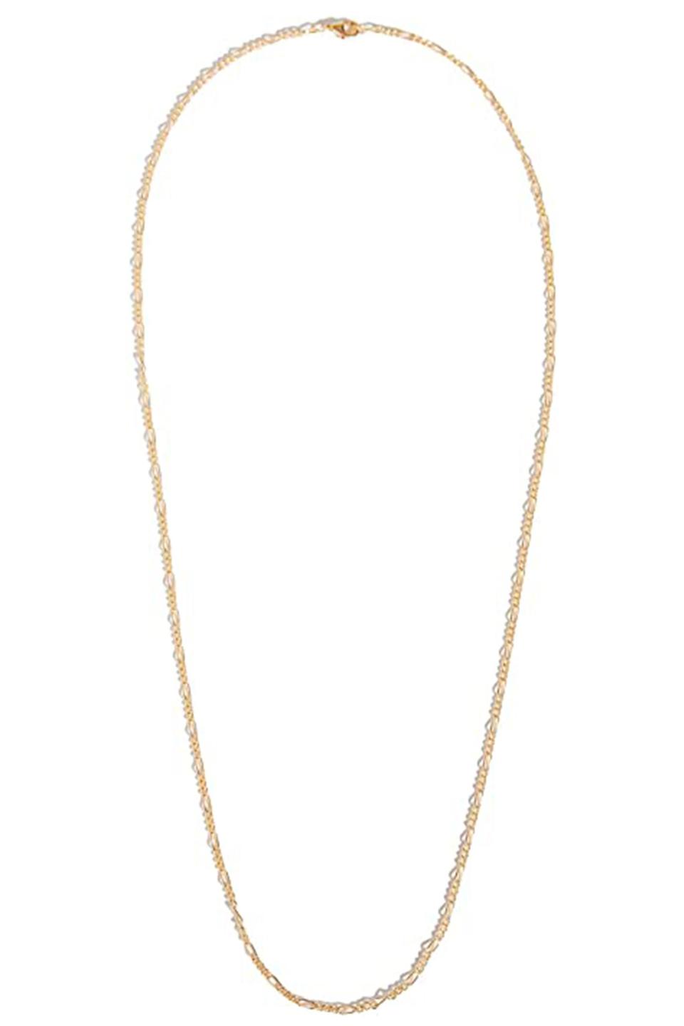 59) Men's Figaro Chain Necklace