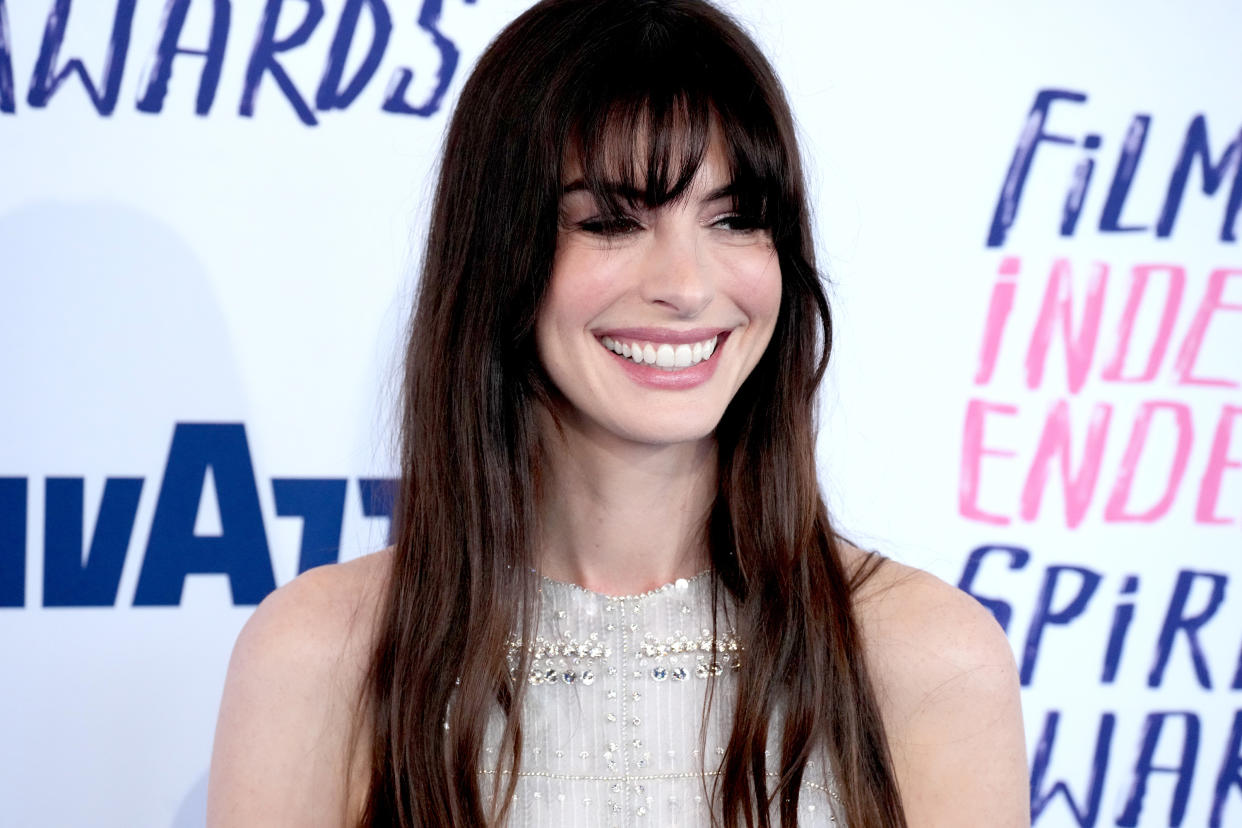 Anne Hathaway regresa al cine romántico después de varios fracasos en el género. (Foto de Jeff Kravitz/FilmMagic)