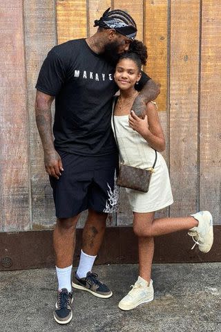 <p>The Game/Instagram</p> The Game shares a photo with his daughter