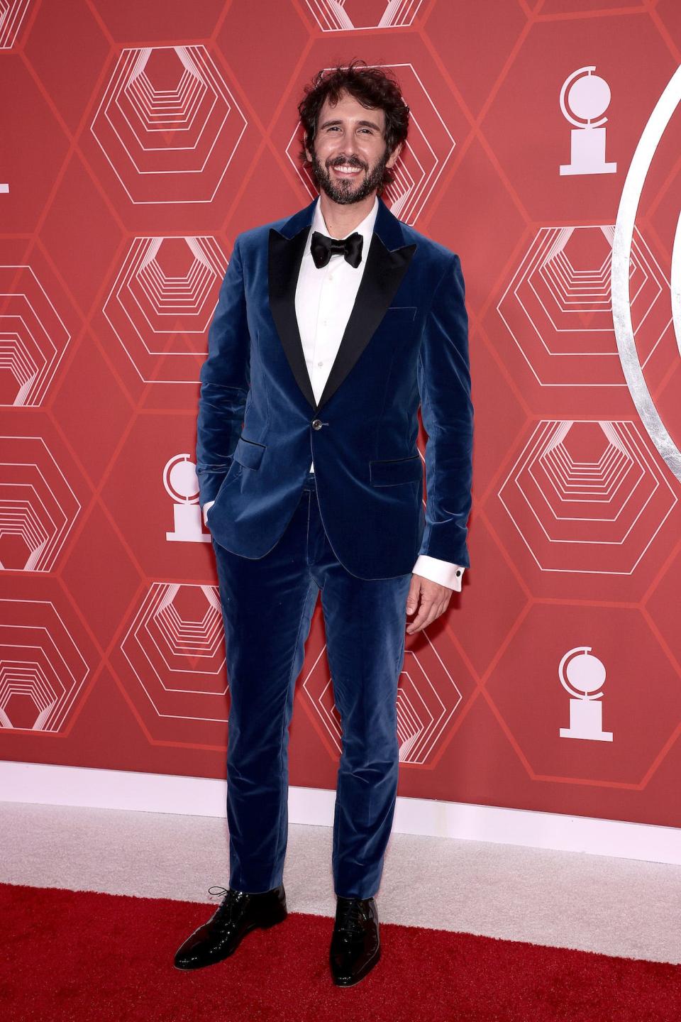 Josh Groban at the 2021 Tony Awards.