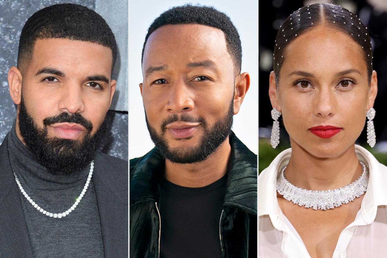 Drake, John Legend, Alicia Keys