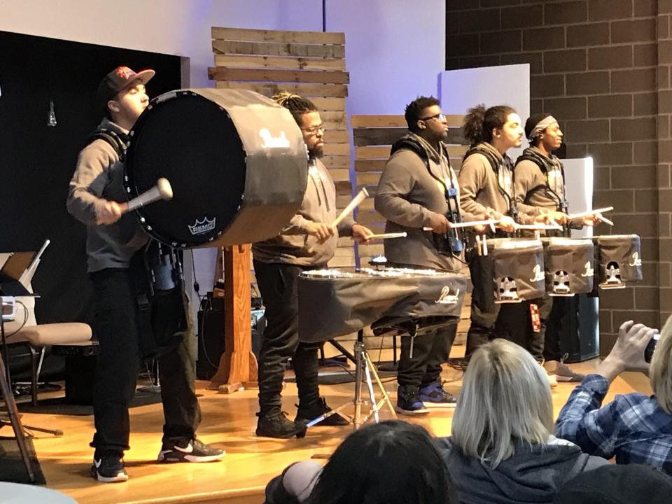 Mad Beatz Drumline will perform during the MLK Day of Service event on Monday, Jan. 15 at the Thompson Memorial Presbyterian Church in New Hope.