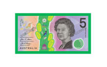 <p>Queen Elizabeth II is the star of this bill—along with the Yellow Prickly Moses Wattle (a shrub common in Western Australia) and the Eastern Spinebill (a honeyeater found in Souther-Eastern Australia).</p>