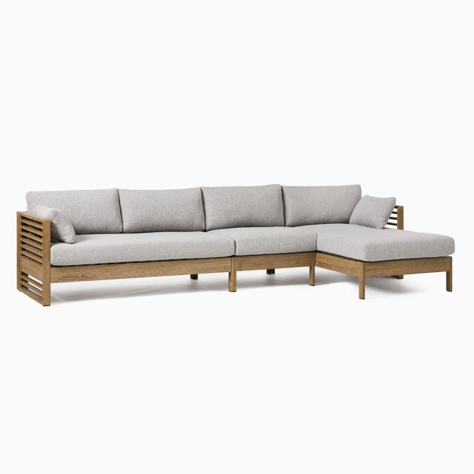 <p><a href="https://go.redirectingat.com?id=74968X1596630&url=https%3A%2F%2Fwww.westelm.com%2Fproducts%2Fmodular-santa-fe-slatted-sectional-h7609&sref=https%3A%2F%2Fwww.elledecor.com%2Fshopping%2Ffurniture%2Fg60622386%2Fbest-outdoor-sectionals%2F" rel="nofollow noopener" target="_blank" data-ylk="slk:Shop Now;elm:context_link;itc:0;sec:content-canvas" class="link ">Shop Now</a></p><p>West Elm Santa Fe Slatted Outdoor Sectional</p><p>westelm.com</p><p>$879.20</p><span class="copyright">West Elm</span>