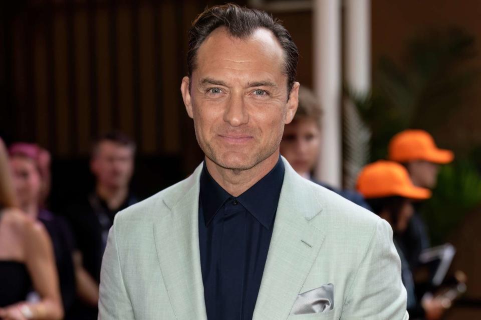 <p>Gilbert Carrasquillo/GC Images</p> Jude Law on June 11, 2024