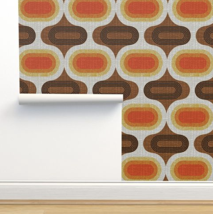 Tweedy '70s Wallpaper