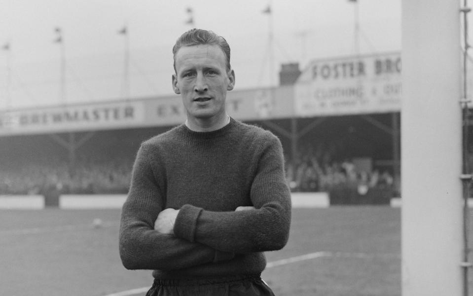 Ron Baynham at Luton Town's Kenilworth Road ground in 1959