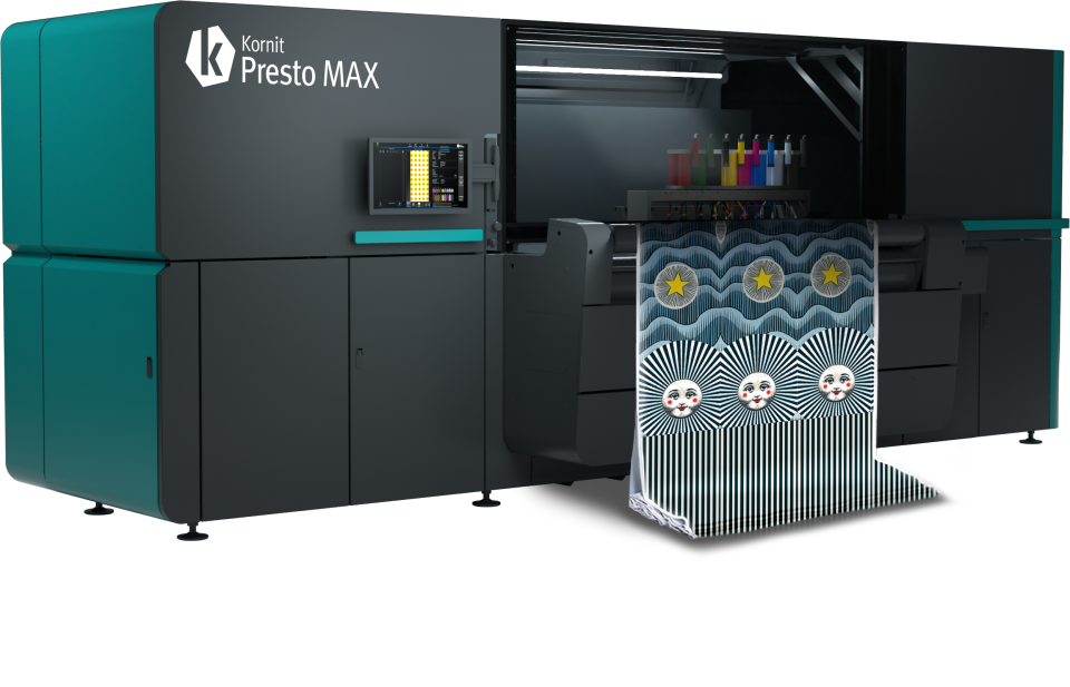 One Garment at a Time is redefining traditional mass production models with cutting-edge Presto MAX technology. The brand is combining digital direct-to-fabric pigment printing with comprehensive on-demand production workflows.