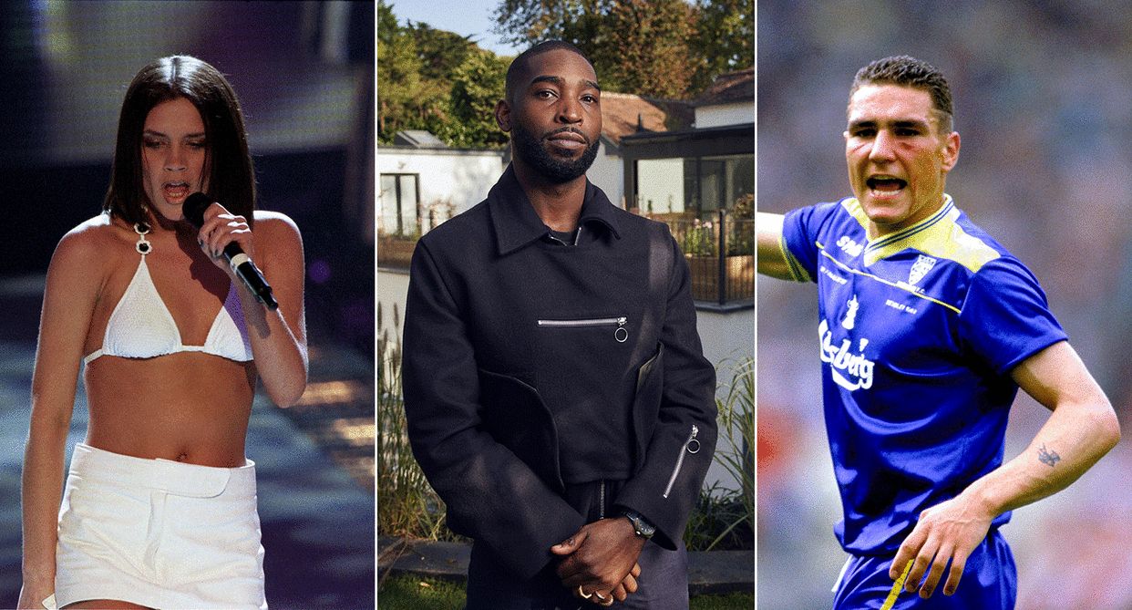 Victoria Beckham, Tinie Tempah and Vinnie Jones all carved out successful second careers. (Getty/Channel 4/Getty)