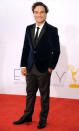 Johnny Galecki arrives at the 64th Primetime Emmy Awards at the Nokia Theatre in Los Angeles on September 23, 2012.