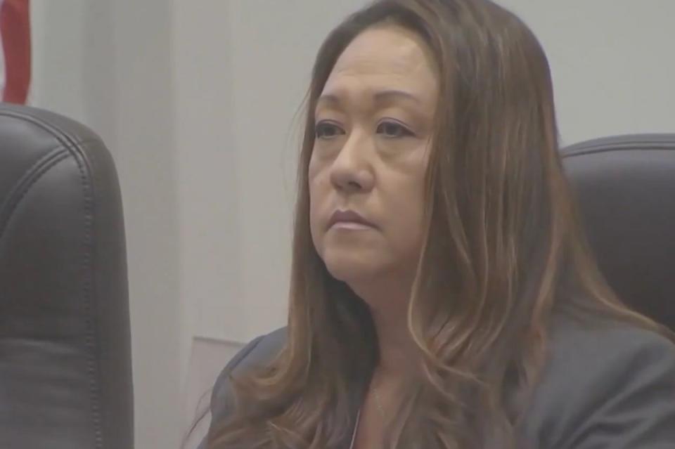 Dr Phelps denied allegations of bullying the students, including that she had threatened to revoke their graduation privileges (NBC San Diego)
